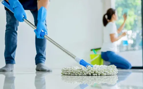 Living Room Cleaning